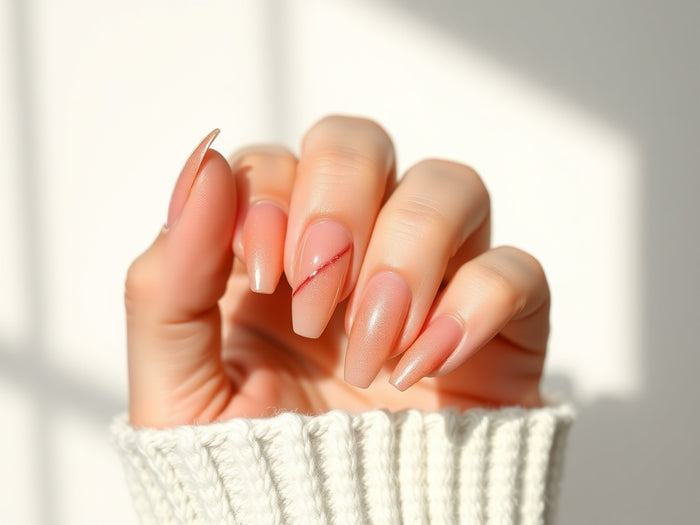 Ongles glaces glazed nails tendance 2026, effet miroir nacre