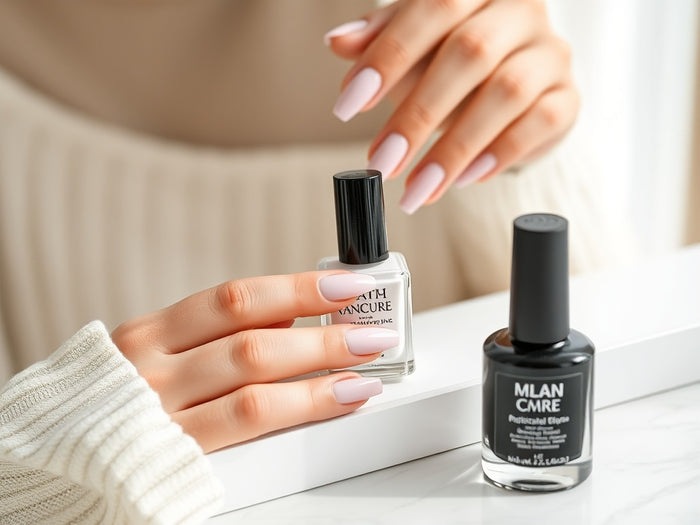French manucure invisible tendance rich girl 2026, ongles naturels sublimes
